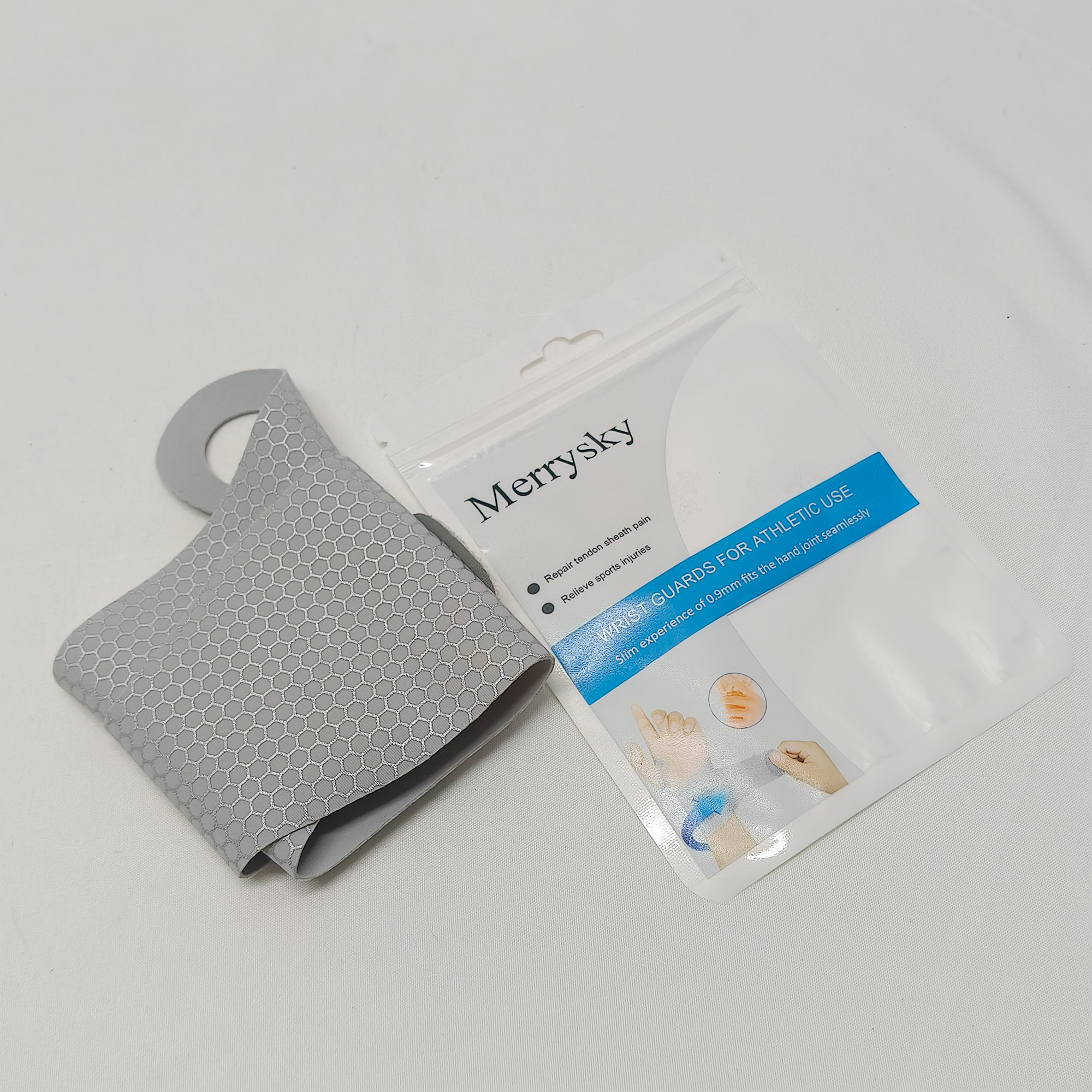 Merrysky-Wrist Guards for Athletic use-Wrist Guards for Athletic use-Carpal Tunnel Ultra-Thin Wrist brace-Adjustable Compression Wrist wrap. - Image 5