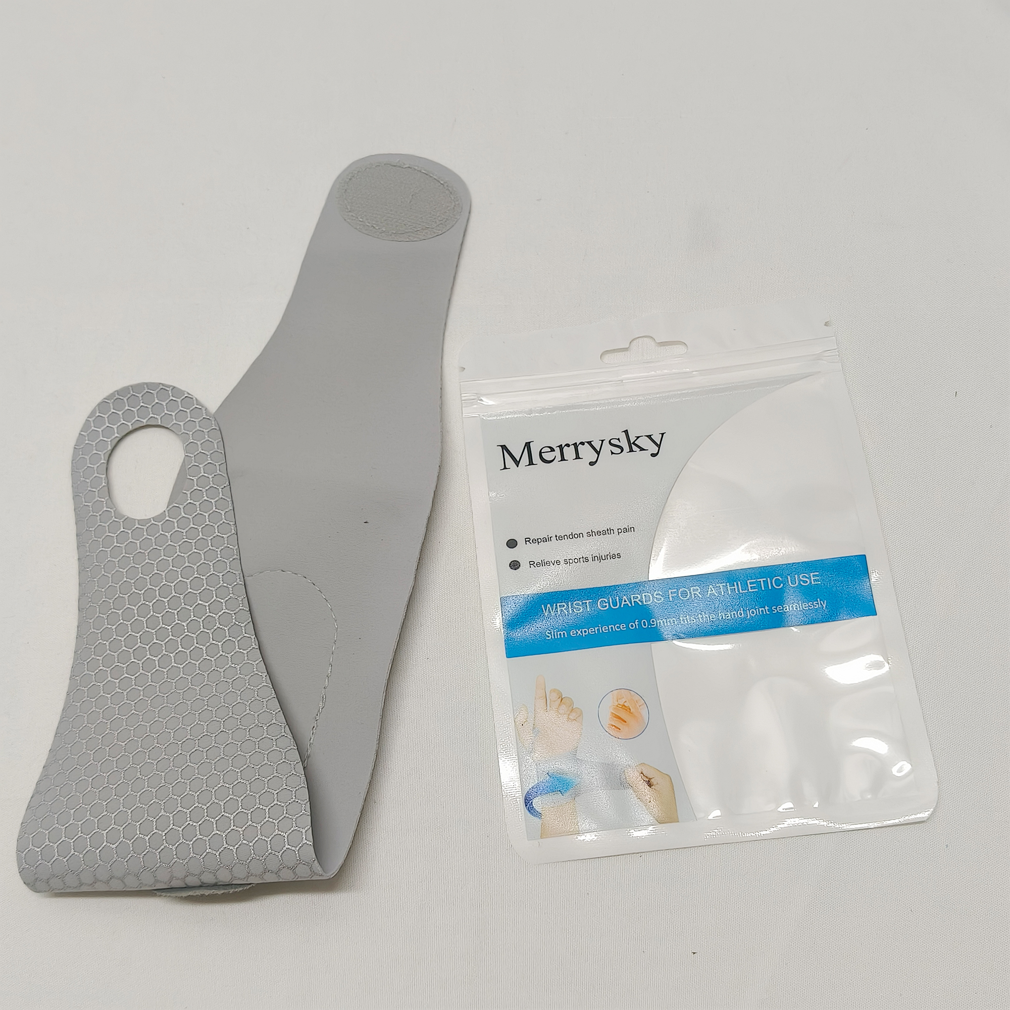 Merrysky-Wrist Guards for Athletic use-Wrist Guards for Athletic use-Carpal Tunnel Ultra-Thin Wrist brace-Adjustable Compression Wrist wrap. - Image 6