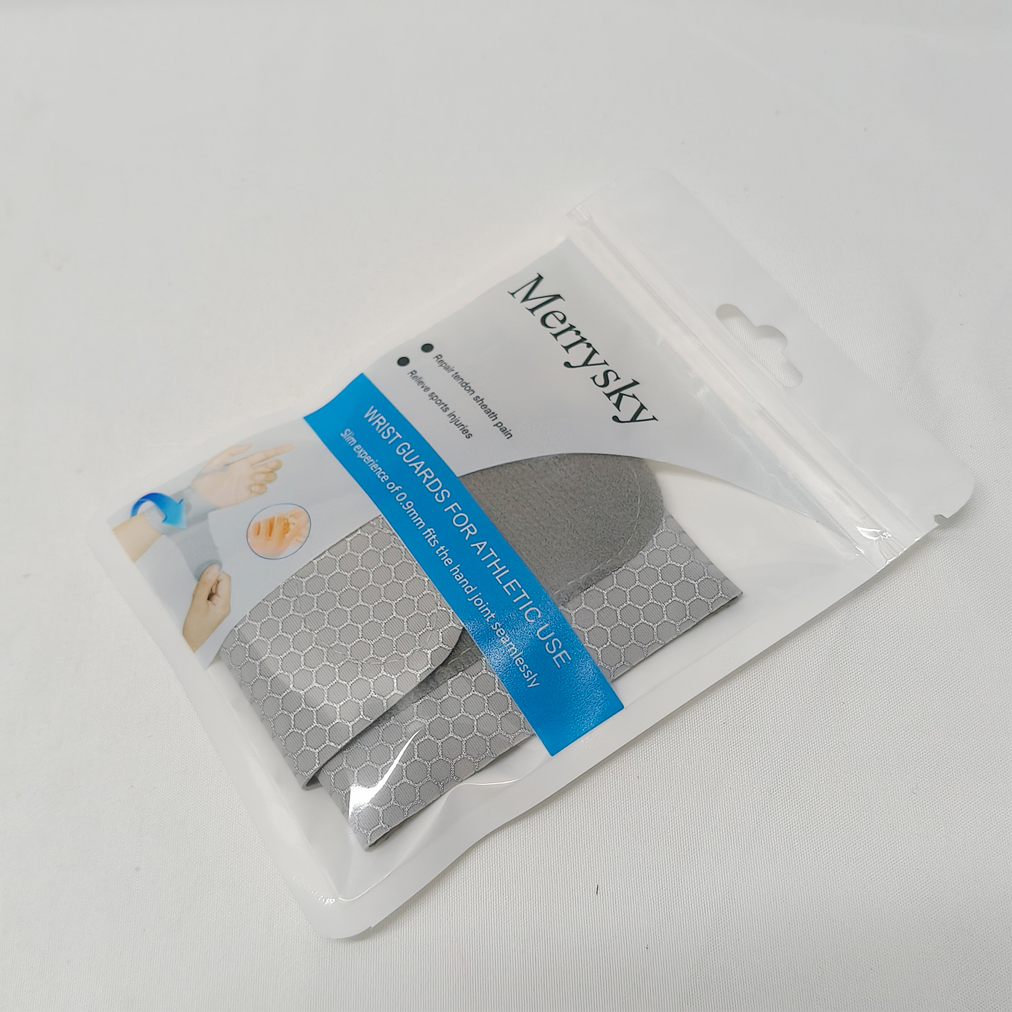 Merrysky-Wrist Guards for Athletic use-Wrist Guards for Athletic use-Carpal Tunnel Ultra-Thin Wrist brace-Adjustable Compression Wrist wrap. - Image 8